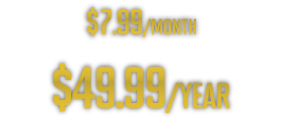 $7.99/month $49.99 year